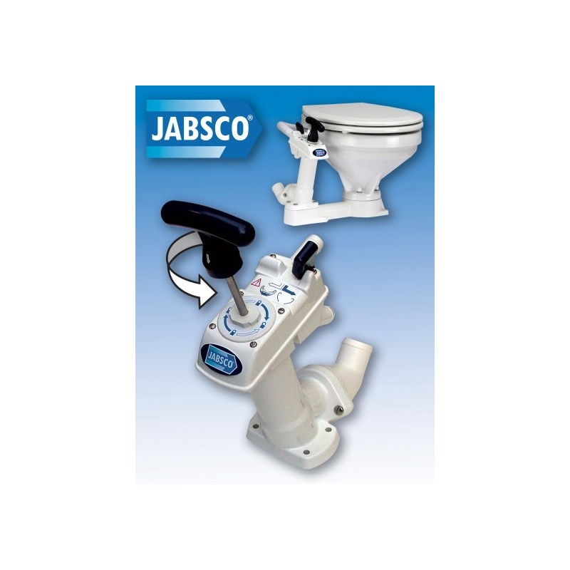 Jabsco Twist N Lock Manuale Testa Marine WC 